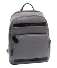 PIQUADRO KLOUT Rucsac din piele si material textil, suport pc 15.6". grigio2 - Rucsacuri pentru laptop - 4
