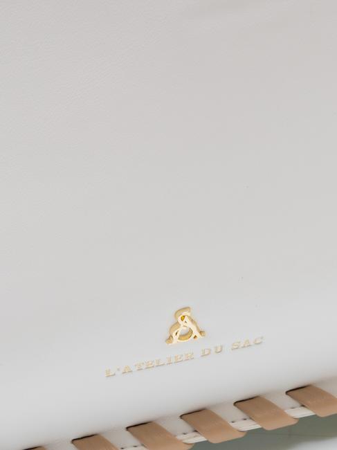 MIDNIGHT IN PARIS Geanta de umar alb/brun - Genți femei