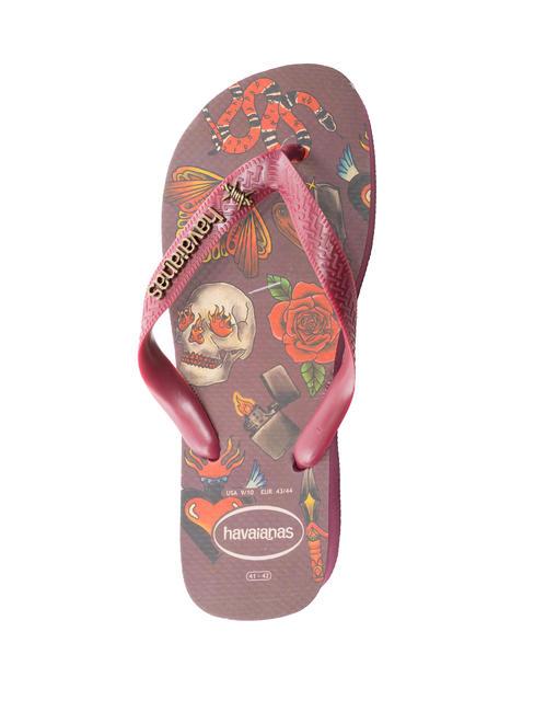 TOP TRIBO TOP flip-flops sol violet - Pantofi bărbați