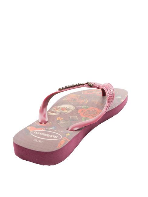 TOP TRIBO TOP flip-flops sol violet - Pantofi bărbați