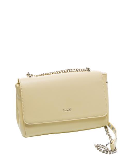 BLUSH Geanta de umar cu esarfa galben - Genți femei