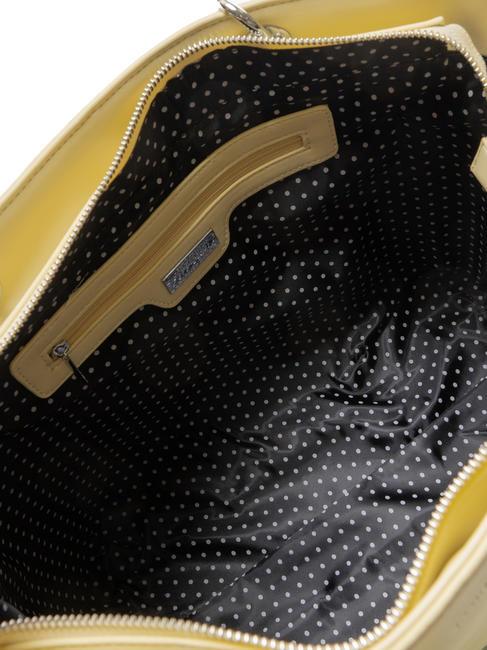 BLUSH Geanta shopper cu esarfa galben - Genți femei