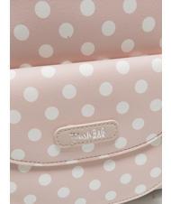 PASH BAG LADY Rucsac cu buline cu eșarfă nisip/alb - Genți femei - 3