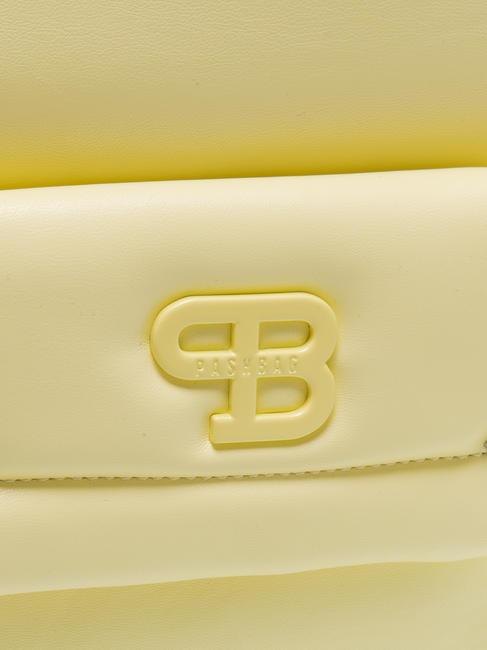 GLOSS Rucsac cu eșarfă galben - Genți femei