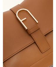 FURLA FLOW M Geanta M din piele coniac - Genți femei - 3