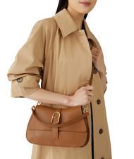 FURLA FLOW M Geanta M din piele coniac - Genți femei - 6