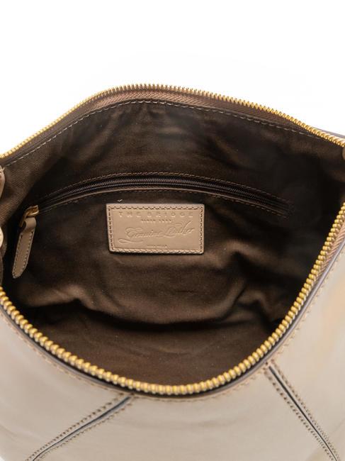 BRIGIDA Geantă hobo de umăr din piele natural abb. aur - Genți femei