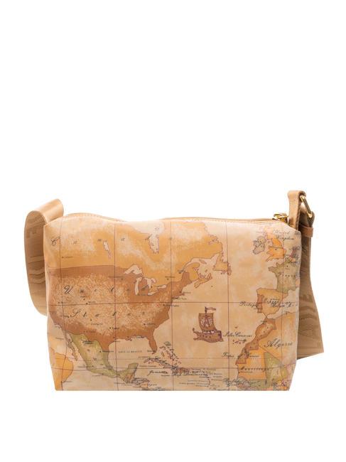 GEO CLASSIC Geanta de umar mediu NATURAL - Genți femei