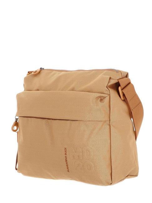 MANDARINA MD20 Lux Geantă de umăr moale lux de muştar - Genți femei