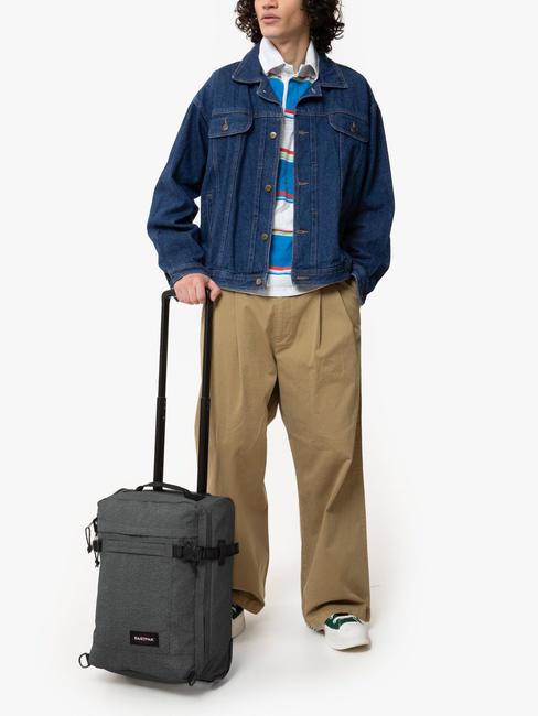 STRAPSON XXS Troler pentru rucsac sub scaun BlackDenim - Bagaje de mână