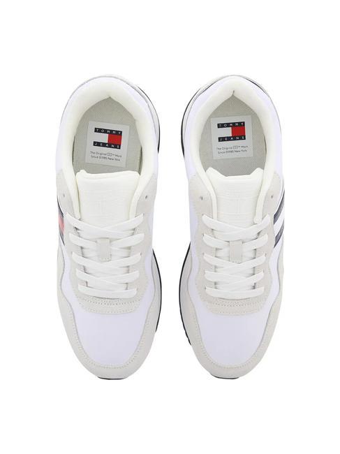 TOMMY JEANS MODERN RUNNER  Adidași alb - Pantofi bărbați