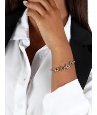 MORELLATO BAGLIORI Bratara cu 4 brelocuri inimioare - Brățări