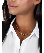 MORELLATO BAGLIORI Colier choker cu 4 inimioare - Lănțișoare