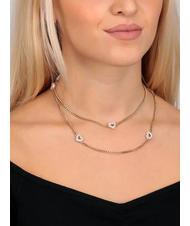 MORELLATO INCONTRI Colier dublu cu inimioare - Lănțișoare