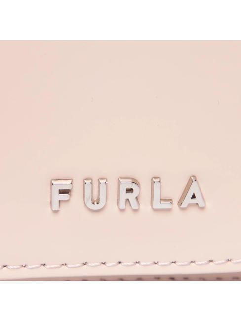 SPLENDIDA Mini geanta din piele cu bareta de umar bon bon+capuccino+negru - Genți femei