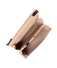 FURLA SPLENDIDA Mini geanta din piele cu bareta de umar bon bon+capuccino+negru - Genți femei - 6