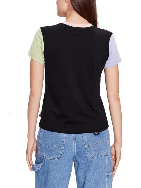COLORBLOCK Tricou din bumbac cu maneca scurta negru/pară de iarnă - tricou