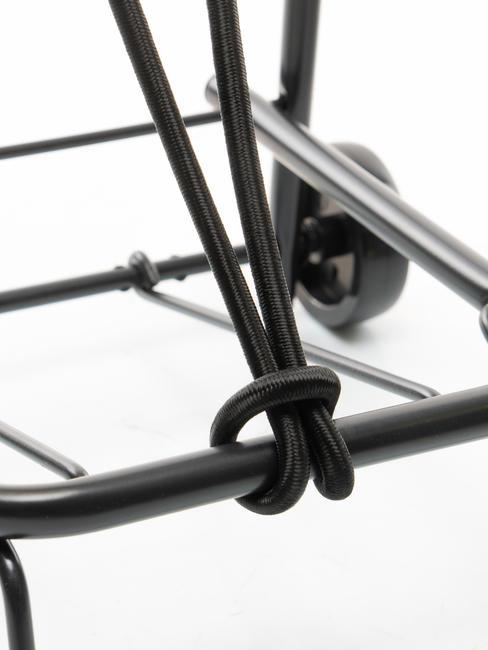 FLIGHT Cărucior de bagaje pliabil negru - Accesorii de călătorie