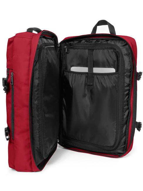 TRAVELPACK  Rucsac de voiaj, suport pc 17". roșu stacojiu - Rucsacuri pentru școală și timp liber