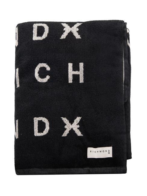 DARDERI  Prosop de plaja din bumbac negru/gr - Accesorii de călătorie