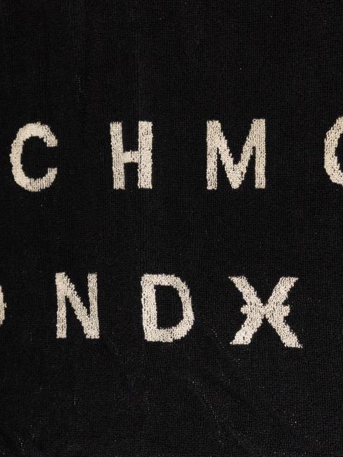 DARDERI  Prosop de plaja din bumbac negru/gr - Accesorii de călătorie