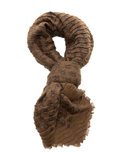 LOGO ALL OVER Eșarfă Maro - Eșarfe
