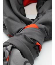 ROCCOBAROCCO RB Eșarfă imprimată roșu - Eșarfe - 4