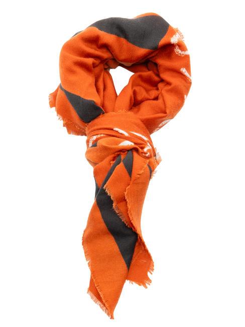 BICOLOR  Eșarfă Roșu-negru - Eșarfe