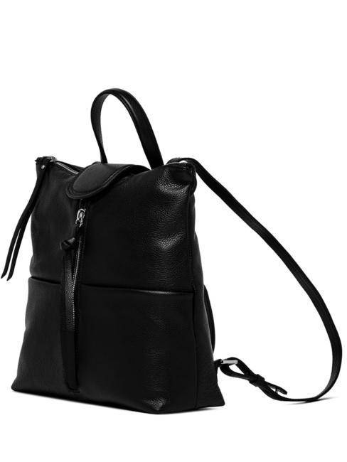 GIADA Rucsac de dama din piele negru - Genți femei