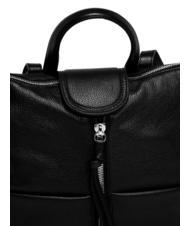 GIANNI CHIARINI GIADA Rucsac de dama din piele negru - Genți femei - 4
