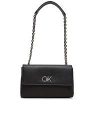 CALVIN KLEIN RE-LOCK  Geantă de umăr/încrucișată logo peste tot - Genți femei - 3