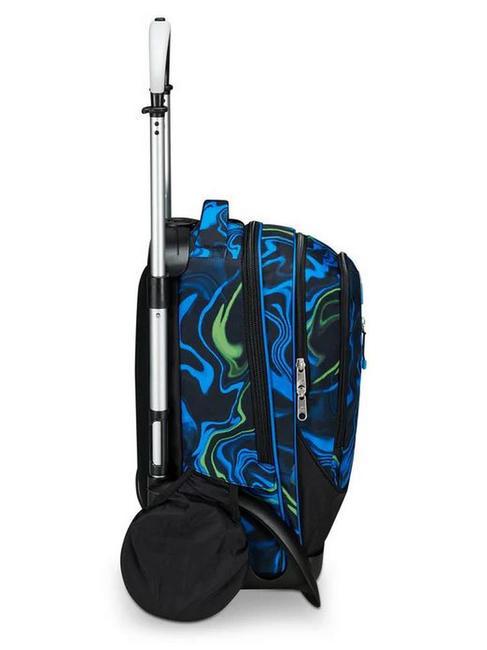 TYRE MULTI-SHADE Rucsac troler 3 in 1, detasabil negru - Rucsacuri cu role