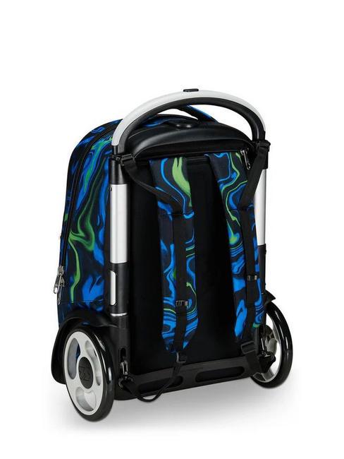 TYRE MULTI-SHADE Rucsac troler 3 in 1, detasabil negru - Rucsacuri cu role