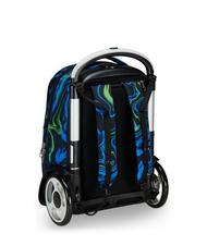 SEVEN TYRE MULTI-SHADE Rucsac troler 3 in 1, detasabil negru - Rucsacuri cu role - 4