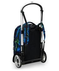 SEVEN TYRE MULTI-SHADE Rucsac troler 3 in 1, detasabil negru - Rucsacuri cu role - 5