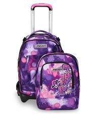 SEVEN DETACH BUBBLE STREET Troler dublu de rucsac detasabil VIOLET ROSE - Rucsacuri cu role - 2