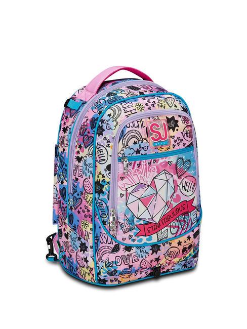 COLORJAM Rucsac troler 3 in 1, detasabil IBIS ROSE - Rucsacuri cu role