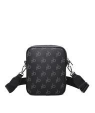 ROCCOBAROCCO MONOGRAM Embossed Pungă negru - Genți de umăr bărbați - 4