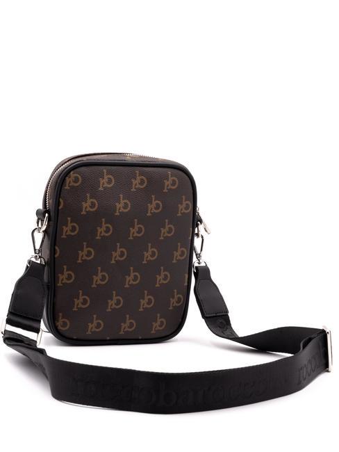 MONOGRAM Embossed Pungă maro - Genți de umăr bărbați