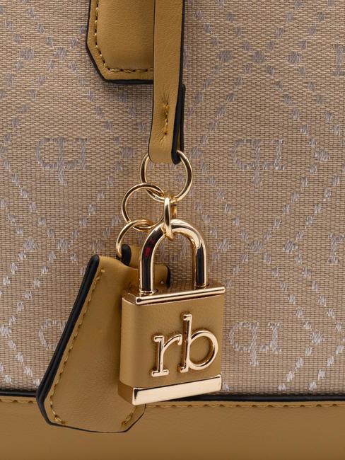 FRIDA  Geanta de mana, cu bareta de umar muştar - Genți femei