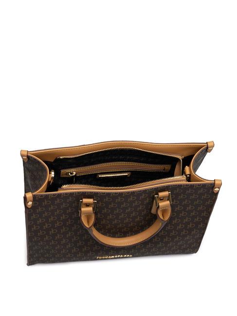 MONOGRAM Logo Geanta de mana, cu bareta de umar maro - Genți femei