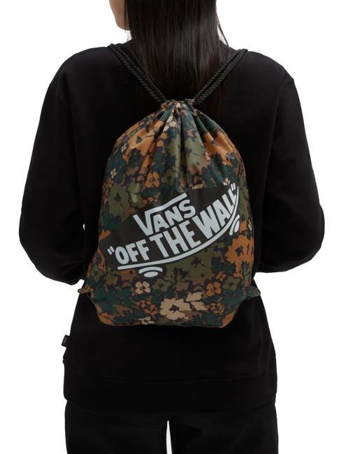   Geantă cu șnur pentru bănci loden verde - Rucsacuri pentru școală și timp liber