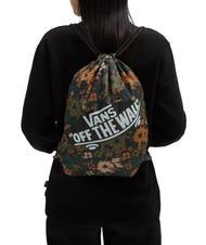 VANS   Geantă cu șnur pentru bănci loden verde - Rucsacuri pentru școală și timp liber - 3