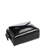 THE BRIDGE FRIDA Geanta mini de umar, din piele Negru de aur - Genți femei - 3