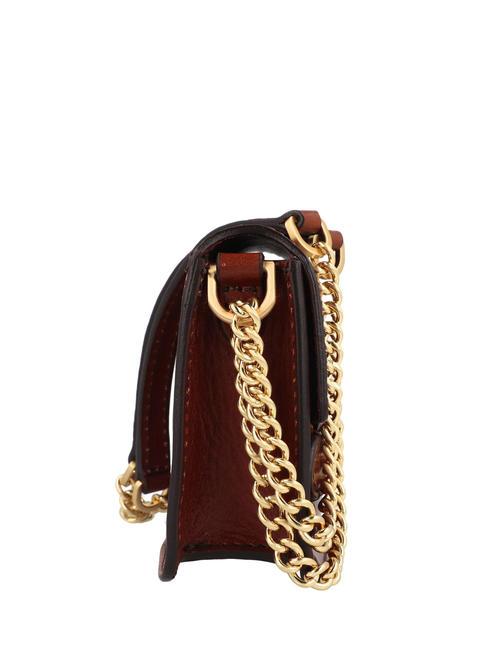 LUCREZIA Mini geantă de umăr/încrucișată BROWN - Genți femei