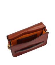 THE BRIDGE LUCREZIA Mini geantă de umăr/încrucișată BROWN - Genți femei - 4