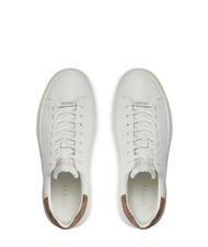 GUESS ELBA  Adidași alb maro ocru - Pantofi bărbați - 4