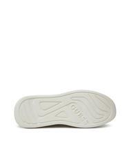 GUESS ELBA  Adidași alb maro ocru - Pantofi bărbați - 5