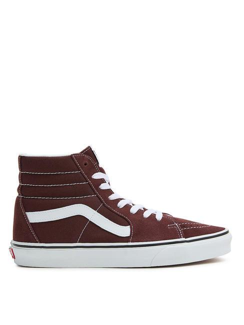 UA SK8-HI Tenisi din piele teoria culorii ciocolată amară - Pantofi unisex
