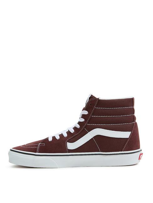 UA SK8-HI Tenisi din piele teoria culorii ciocolată amară - Pantofi unisex